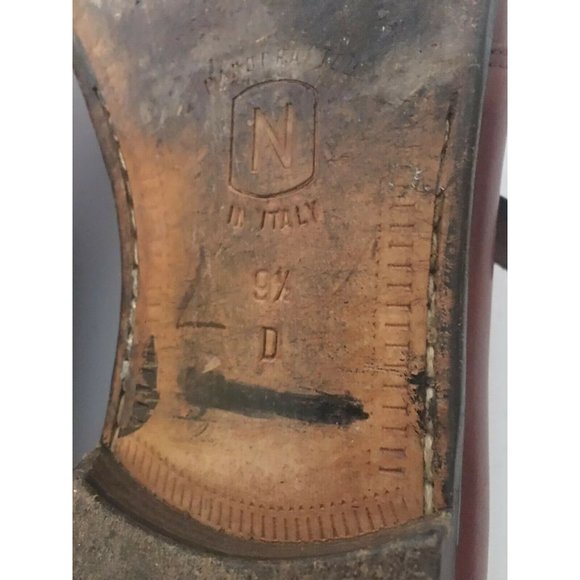 ITALIAN PREMIER Nordstrom Brown Men’s Sz 9 1/2‎ D Monk Strap Leather Dress Shoes main image 10